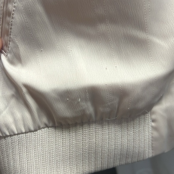 ZARA Trafaluc Outerwear Pearl Pink Jacket Medium - Picture 9 of 10